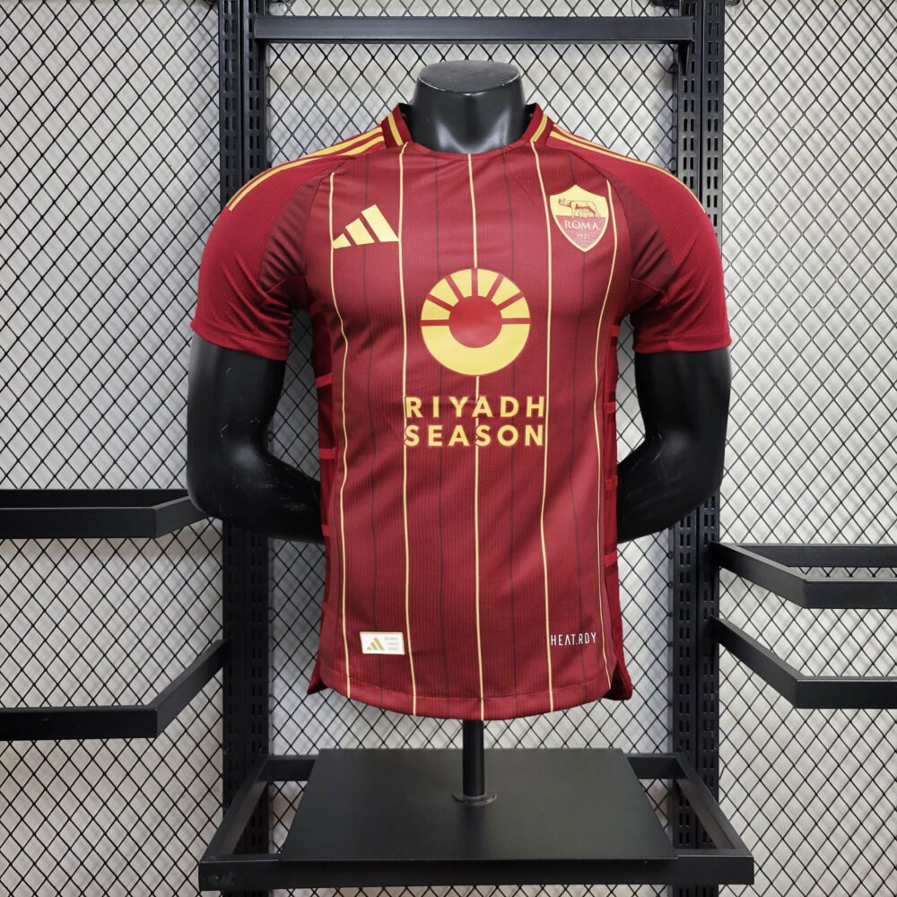 2024/2025 Player Version AS Roma Home Football Shirt-NO.11 Ball