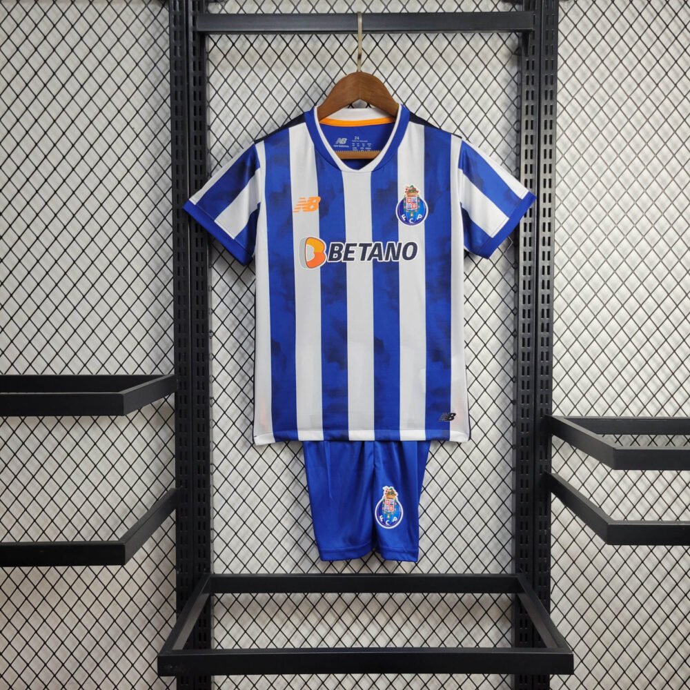 2024/2025 FC Porto Home Football Shirt Kids Size-NO.11 Ball