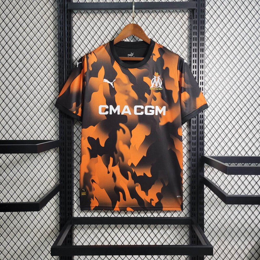 2023/2024 Olympique Marseille Third Away Football Shirt-NO.11 Ball