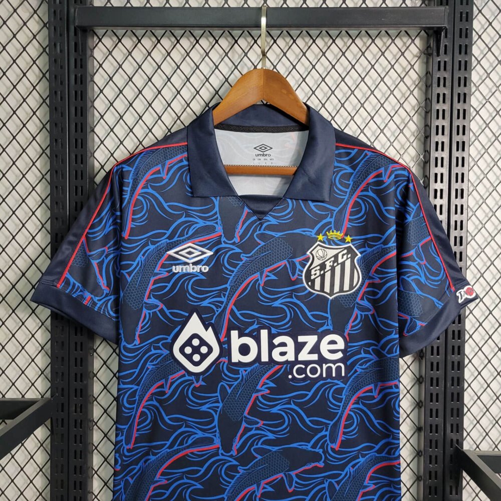 2023/2024 Santos Third Away Football Shirt-NO.11 Ball