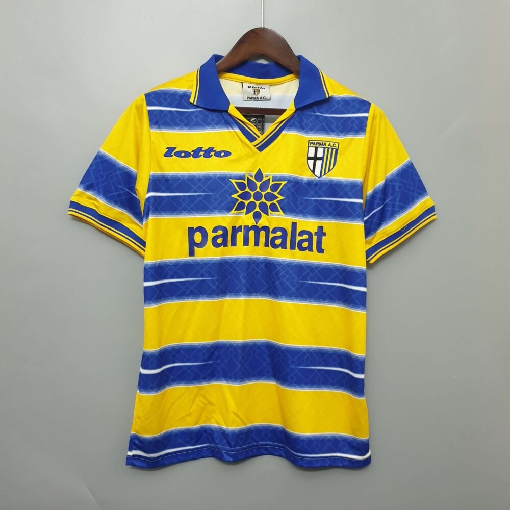 1998/1999 Retro Parma Home Football Shirt-NO.11 Ball