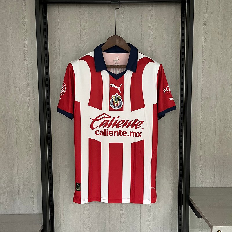 2023/2024 Chivas de Guadalajara Home Football Shirt-NO.11 Ball