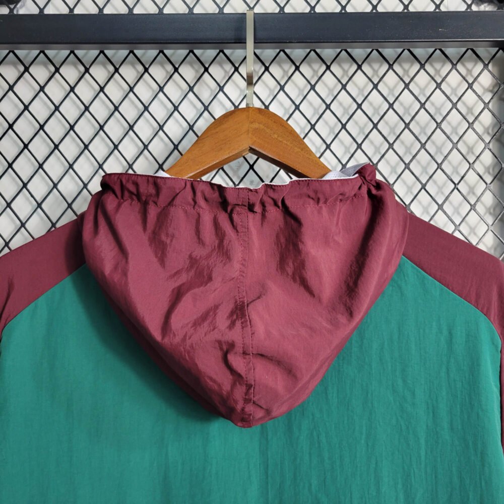 2023/2024 Fluminense Windbreaker Deep Red Football Shirt-NO.11 Ball
