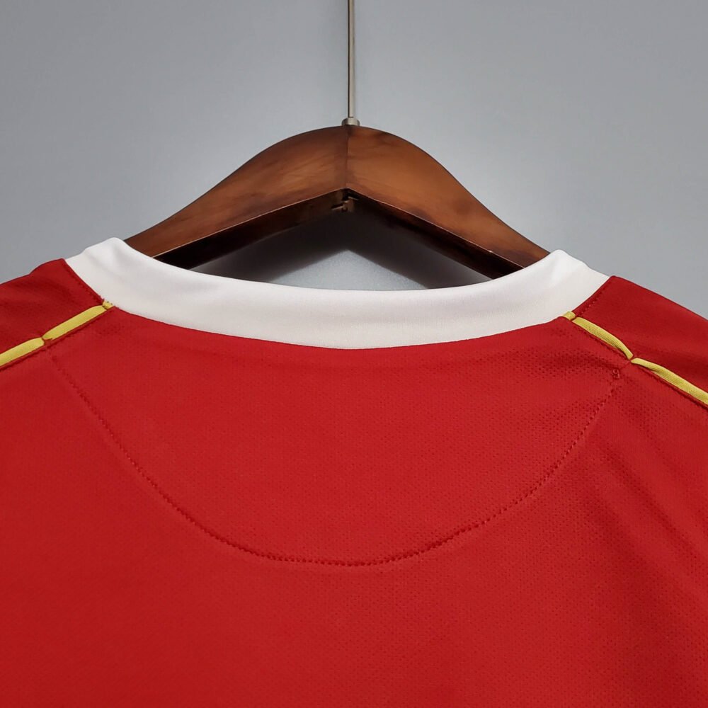 2006/2007 Retro Manchester United Home Football Shirt-NO.11 Ball