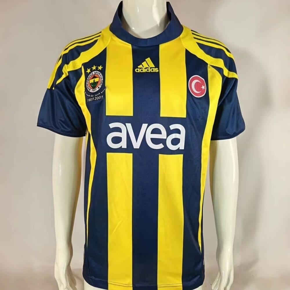 2008/2009 Retro Fenerbahce HomeFootball shirt 1:1 Thai Quality