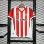 2024/2025 Sporting de Gijon Home Football Shirt-NO.11 Ball