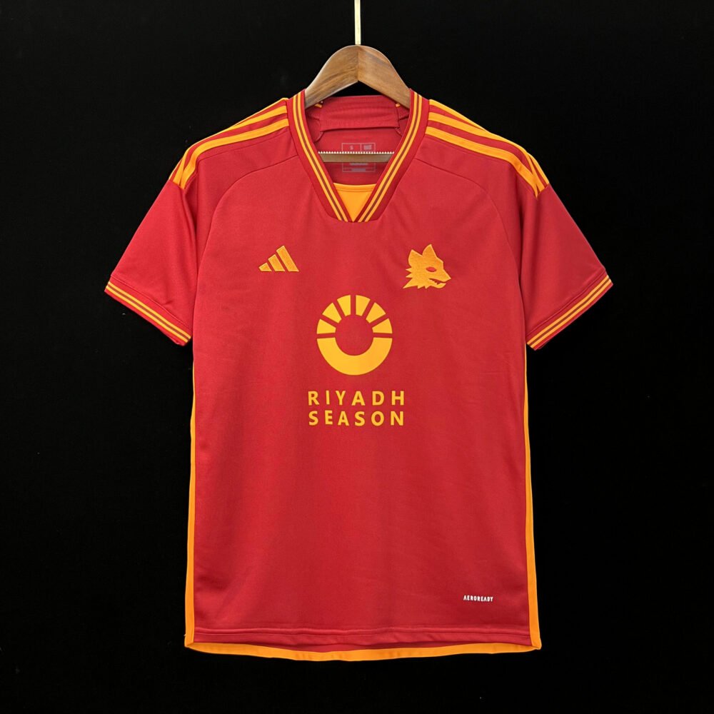 2023/2024 AS Roma Home Football Shirt-NO.11 Ball
