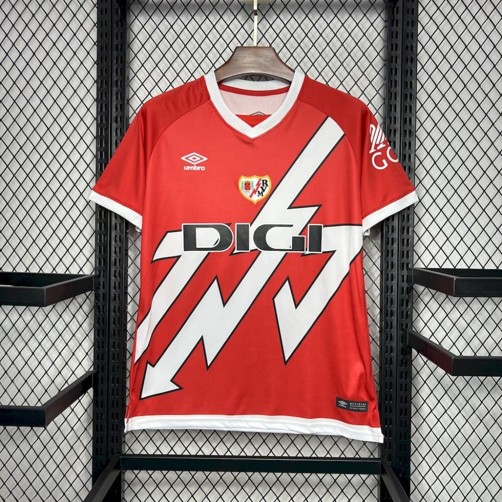 2024/2025 Rayo Vallecano Home Football Shirt-NO.11 Ball