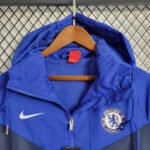 2023/2024 Chelsea Windbreaker Blue Football Shirt-NO.11 Ball