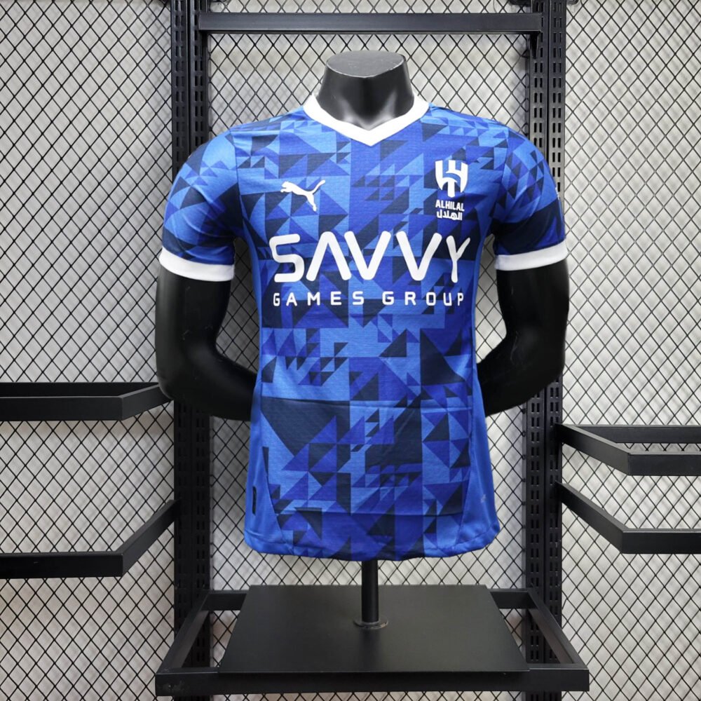 2024/2025 Player Version Al Hilal Home Football Shirt-NO.11 Ball