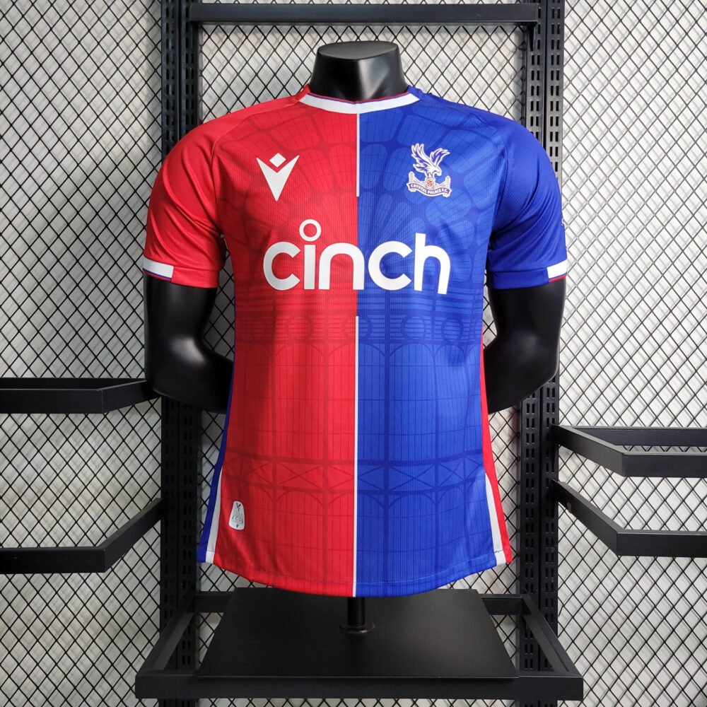 2023/2024 Player Version Crystal Palace Home Football Shirt-NO.11 Ball