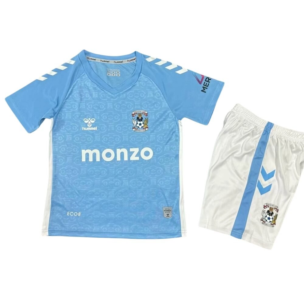 2024/2025 Coventry City Home Football Shirt Kids Size-NO.11 Ball