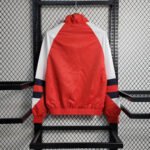 2023/2024 Bayern Munchen Windbreaker(Red-White)Football Shirt-NO.11 Ball