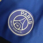 2023/2024 Paris Saint-Germain Windbreaker Blue Football Shirt-NO.11 Ball