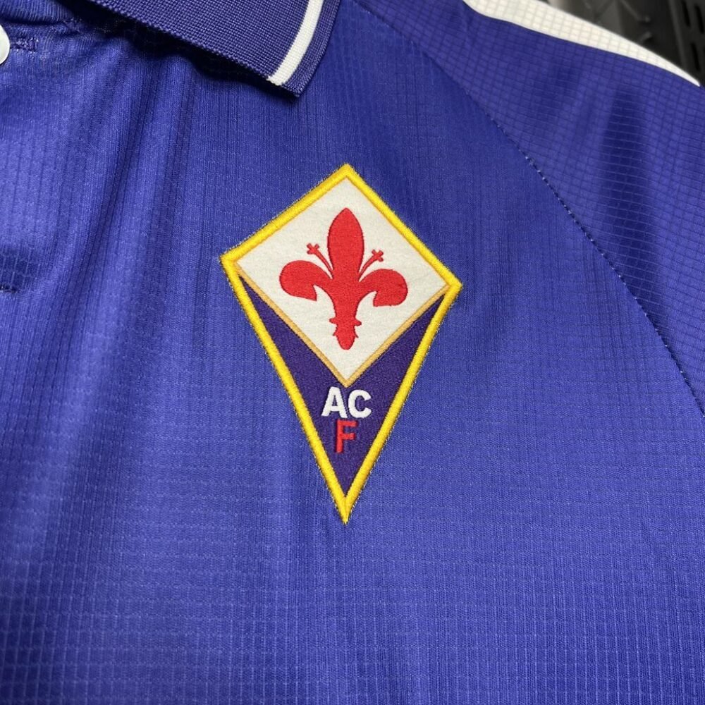1998/1999 Retro Fiorentina Home Football Shirt-NO.11 Ball