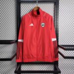 2023/2024 Arsenal Windbreaker Red Football Shirt-NO.11 Ball