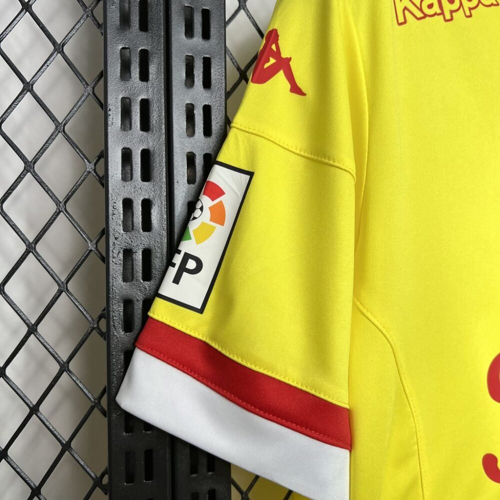 2015/2016 Retro Sporting de Gijon Away Football Shirt-NO.11 Ball