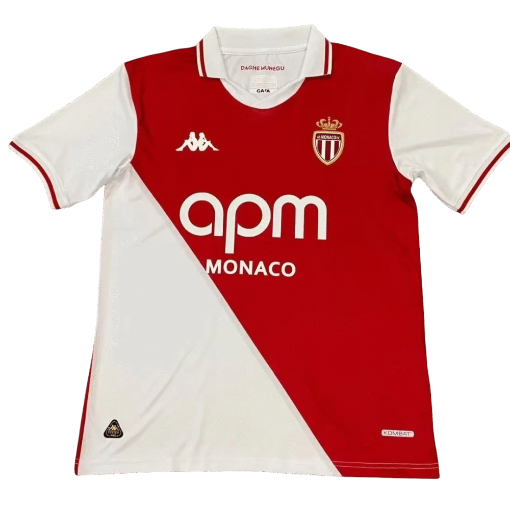 2024/2025 AS Monaco Home Football Shirt-NO.11 Ball