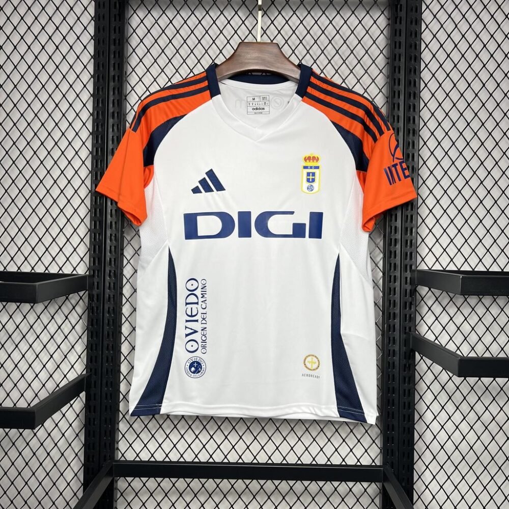 2024/2025 Real Oviedo Vetusta Away Football Shirt-NO.11 Ball
