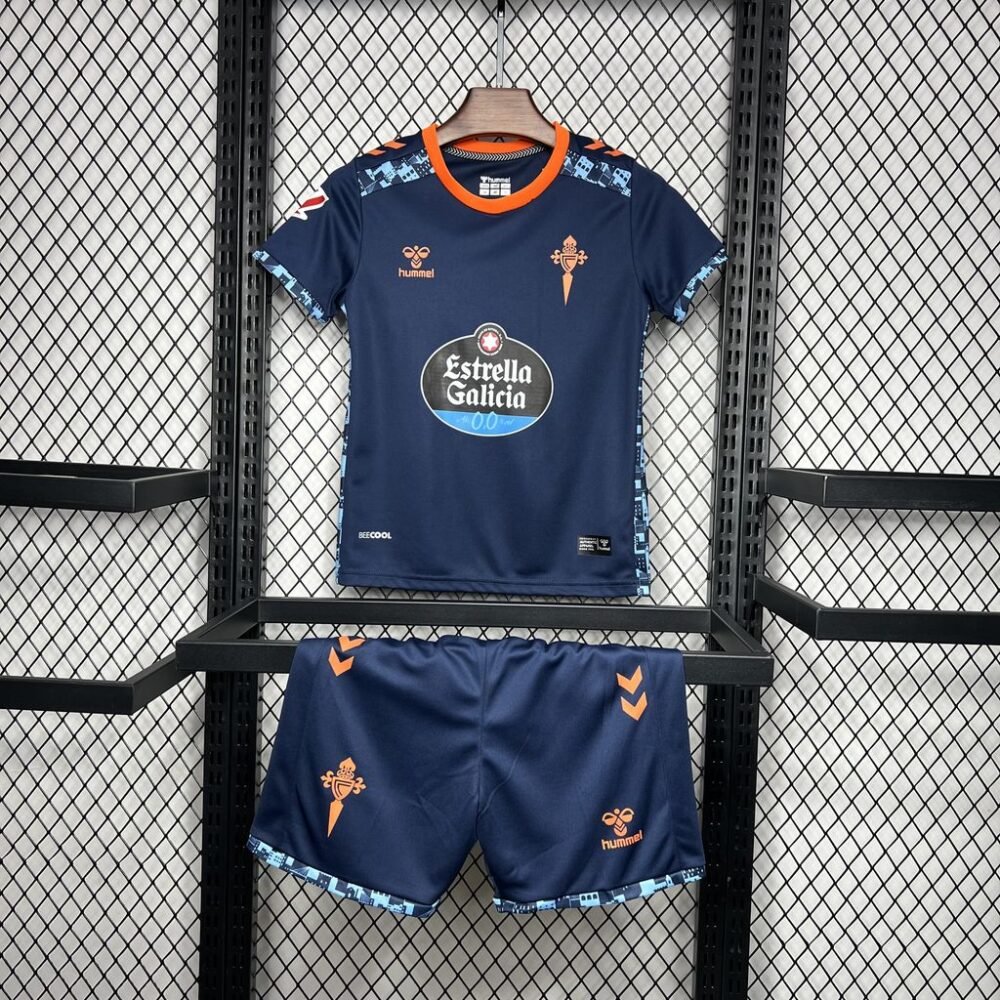 2024/2025 Celta Vigo Away Football Shirt Kids Size-NO.11 Ball