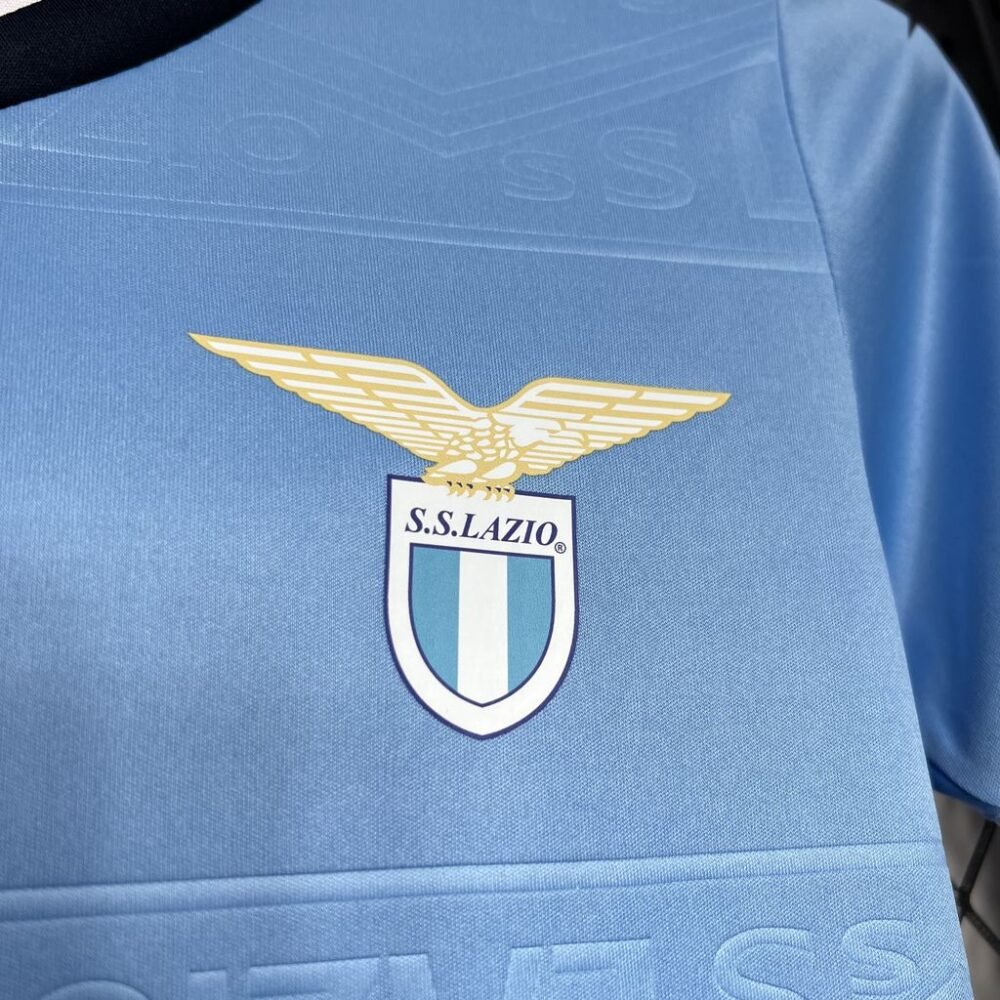 2024/2025 Lazio Home Football Shirt Kids Size-NO.11 Ball
