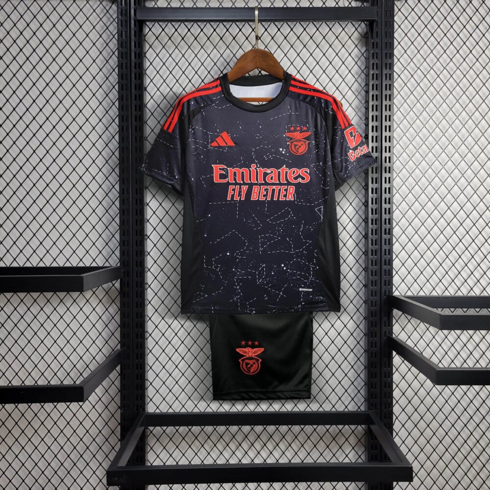 2024/2025 Benfica Away Football Shirt Kids Size-NO.11 Ball