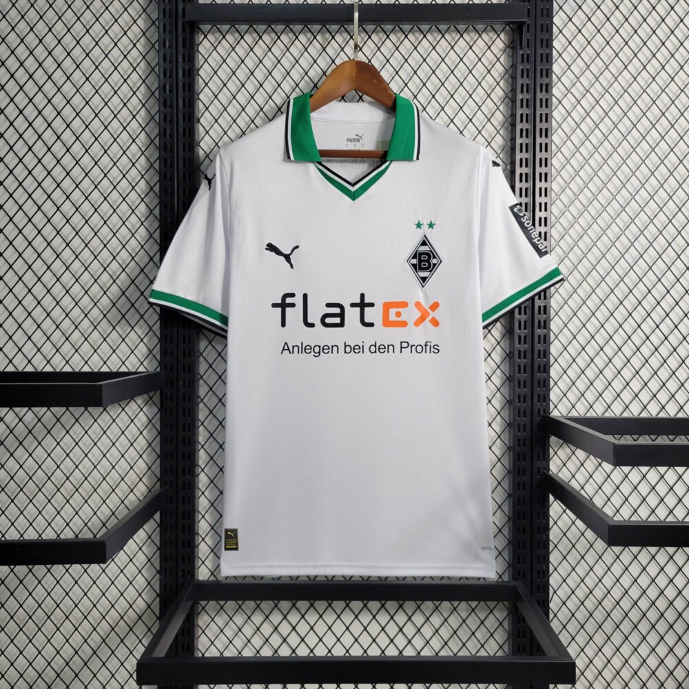 2023/2024 Borussia Mönchengladbach Home Football Shirt-NO.11 Ball