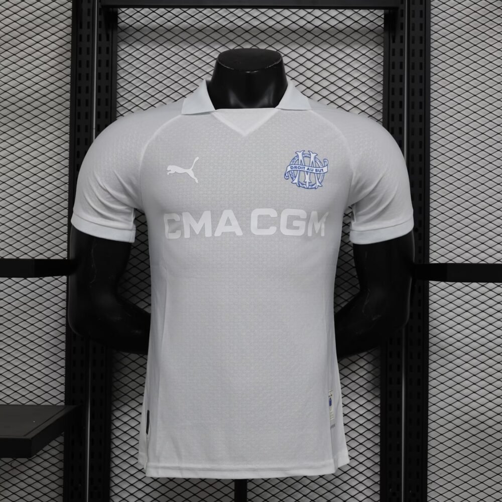 2024/2025 Player Version Olympique Marseille 125th Anniversary Football Shirt-NO.11 Ball