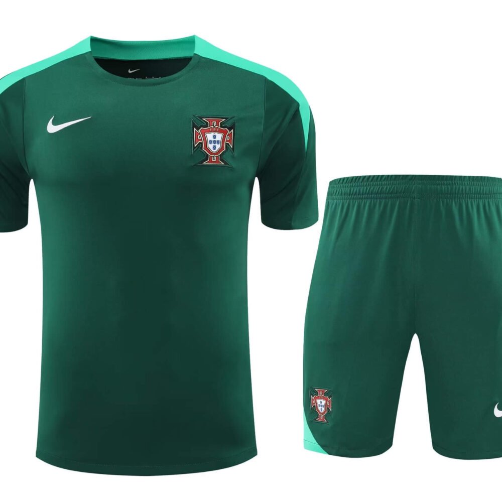2024/2025 Portugal Training Wear Green Suit Shirt-NO.11 Ball