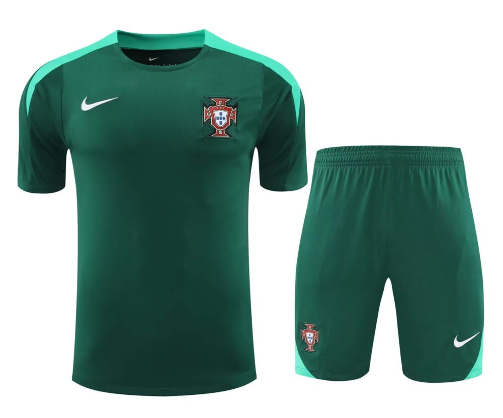 2024/2025 Portugal Training Wear Green Suit Shirt-NO.11 Ball