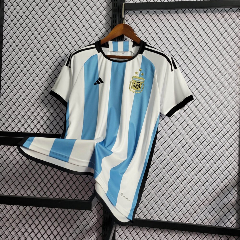 2022 Argentina Home Football Shirt-NO.11 Ball
