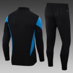 2023 Germany Half-Pull Training Suit Black Football Shirt Set-NO.11 Ball