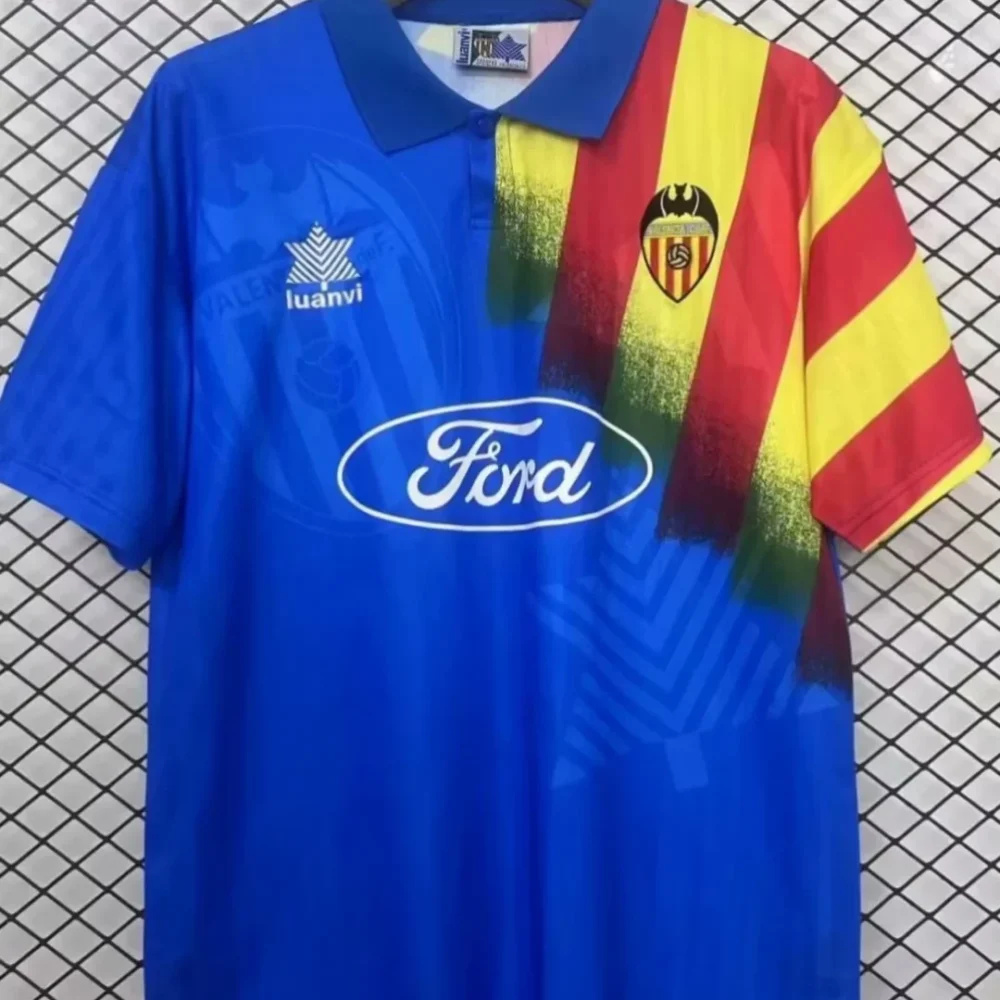 1995/1996 Retro Valencia Away Football Shirt 1:1 Thai Quality