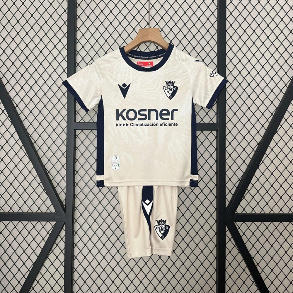 2024/2025 Osasuna Away Football Shirt Kids Size-NO.11 Ball