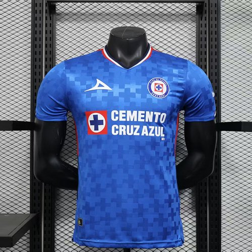2025/2026 Player Version Cruz Azul Home Football Shirt