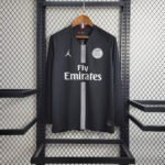 2018/2019 Retro Long Sleeve Paris Saint-Germain Home Football Shirt-NO.11 Ball