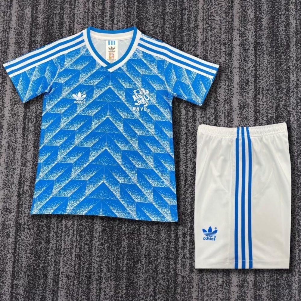 1988 Retro Netherlands Away FootballShirt Kids Size 1:1 Thai Quality