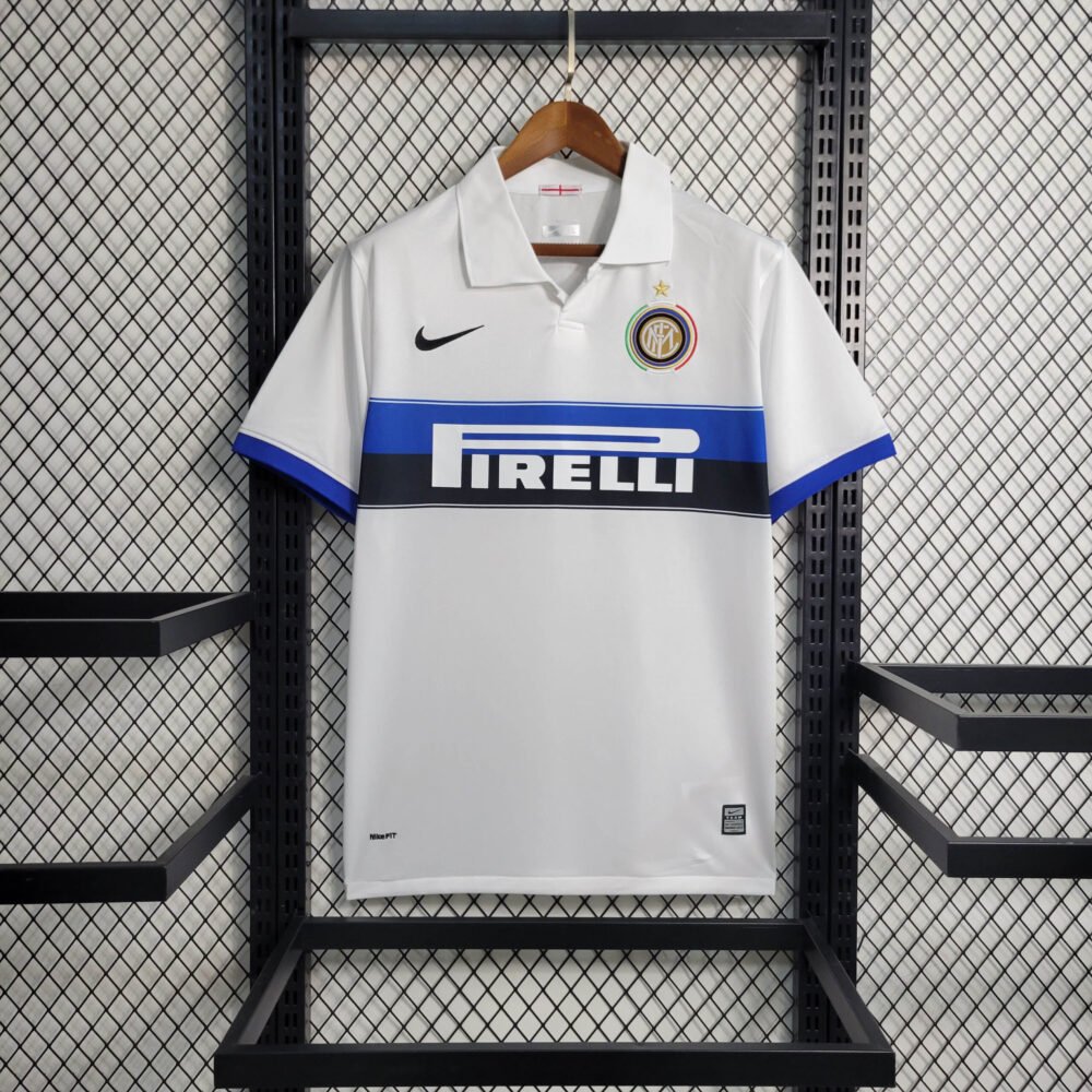 2009/2010 Retro Inter Milan Away Football Shirt-NO.11 Ball