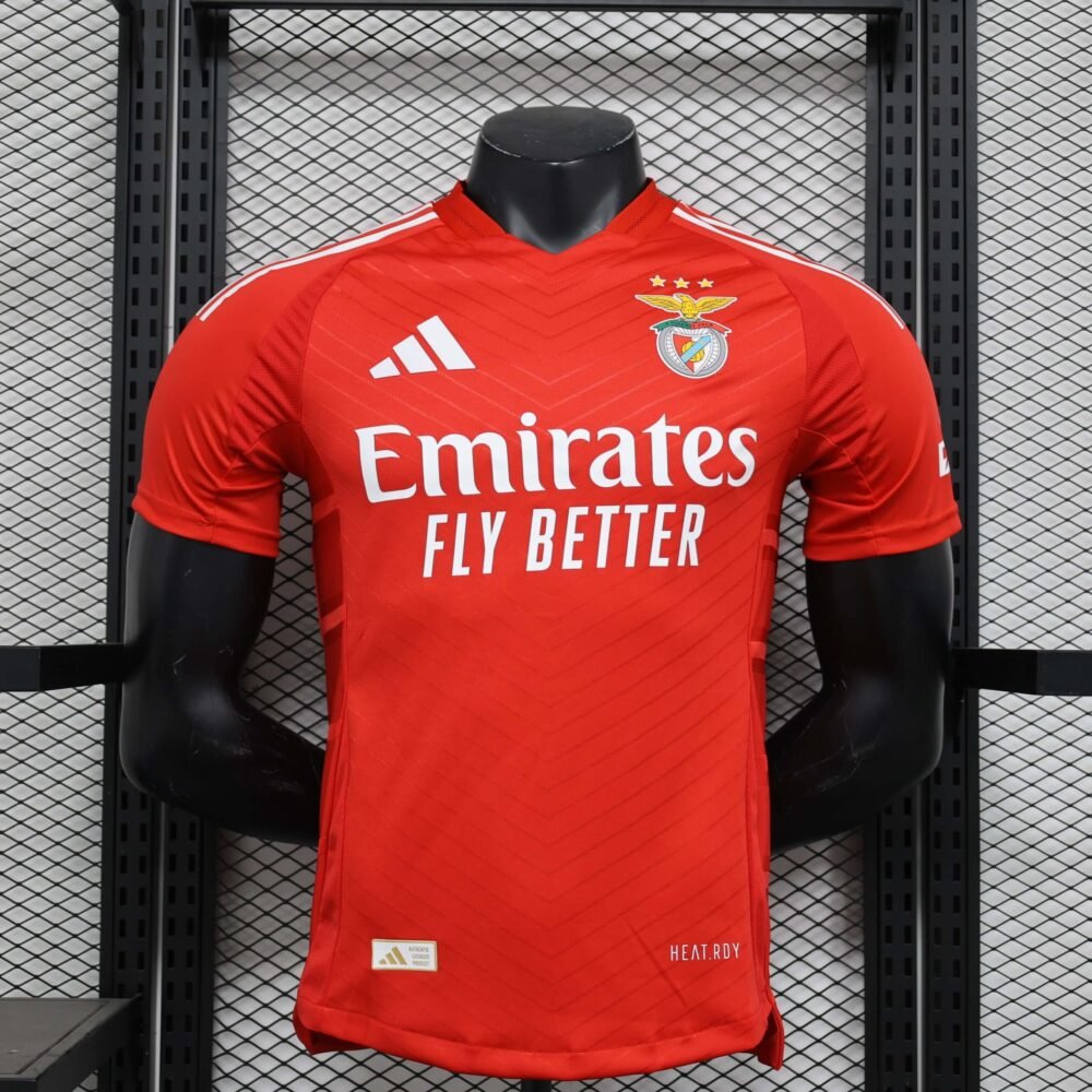 2024/2025 Player Version Benfica Home Football Shirt-NO.11 Ball