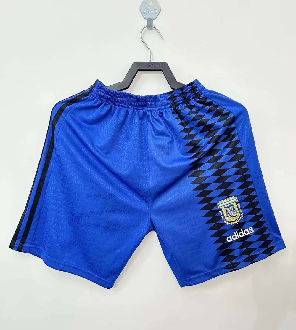 1994 Retro Argentina Away Shorts-NO.11 Ball