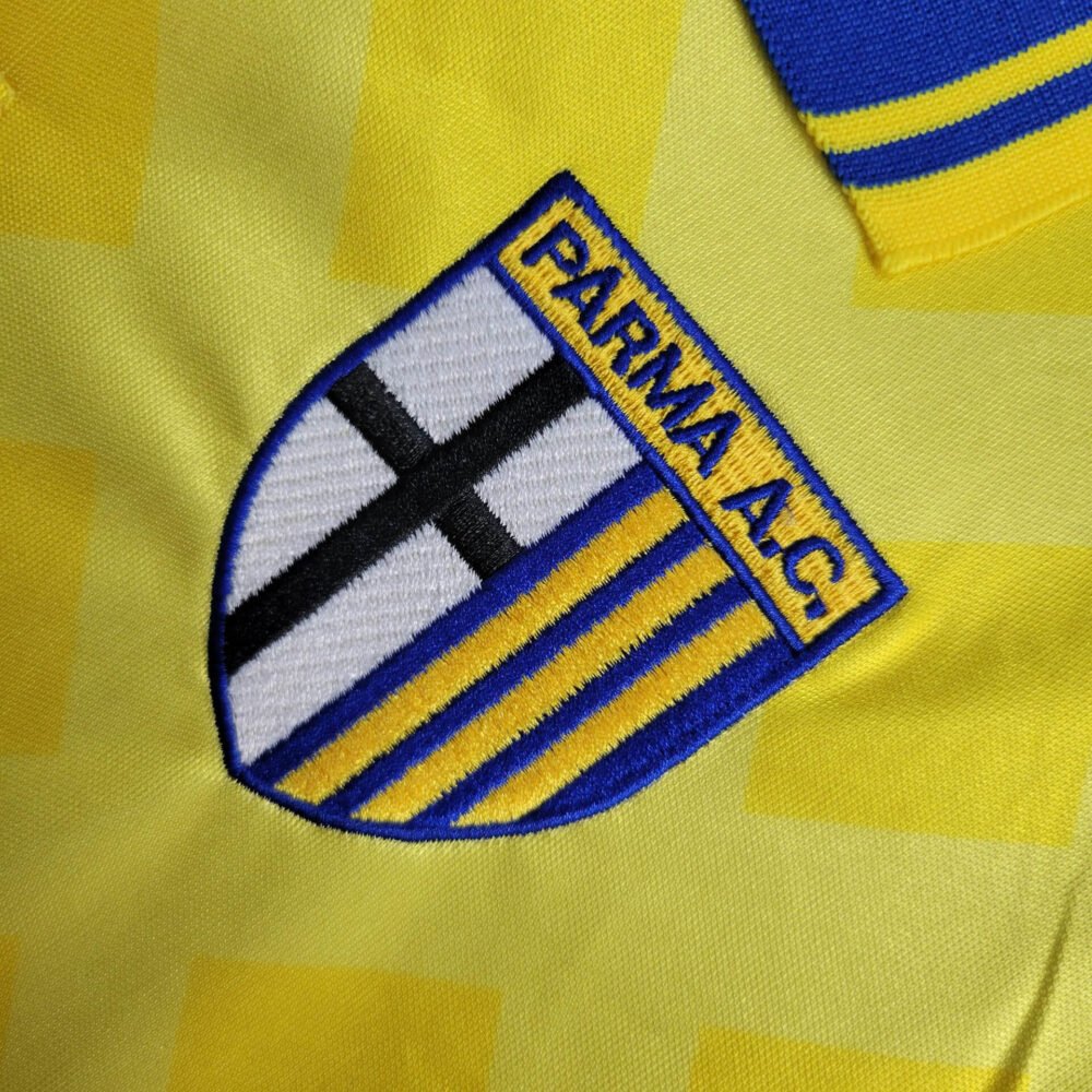 1995/1997 Retro Parma Home Football Shirt-NO.11 Ball