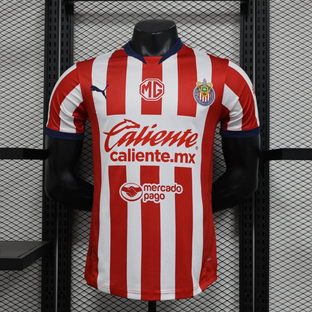 2024/2025 Player Version Chivas de Guadalajara Home Football Shirt-NO.11 Ball