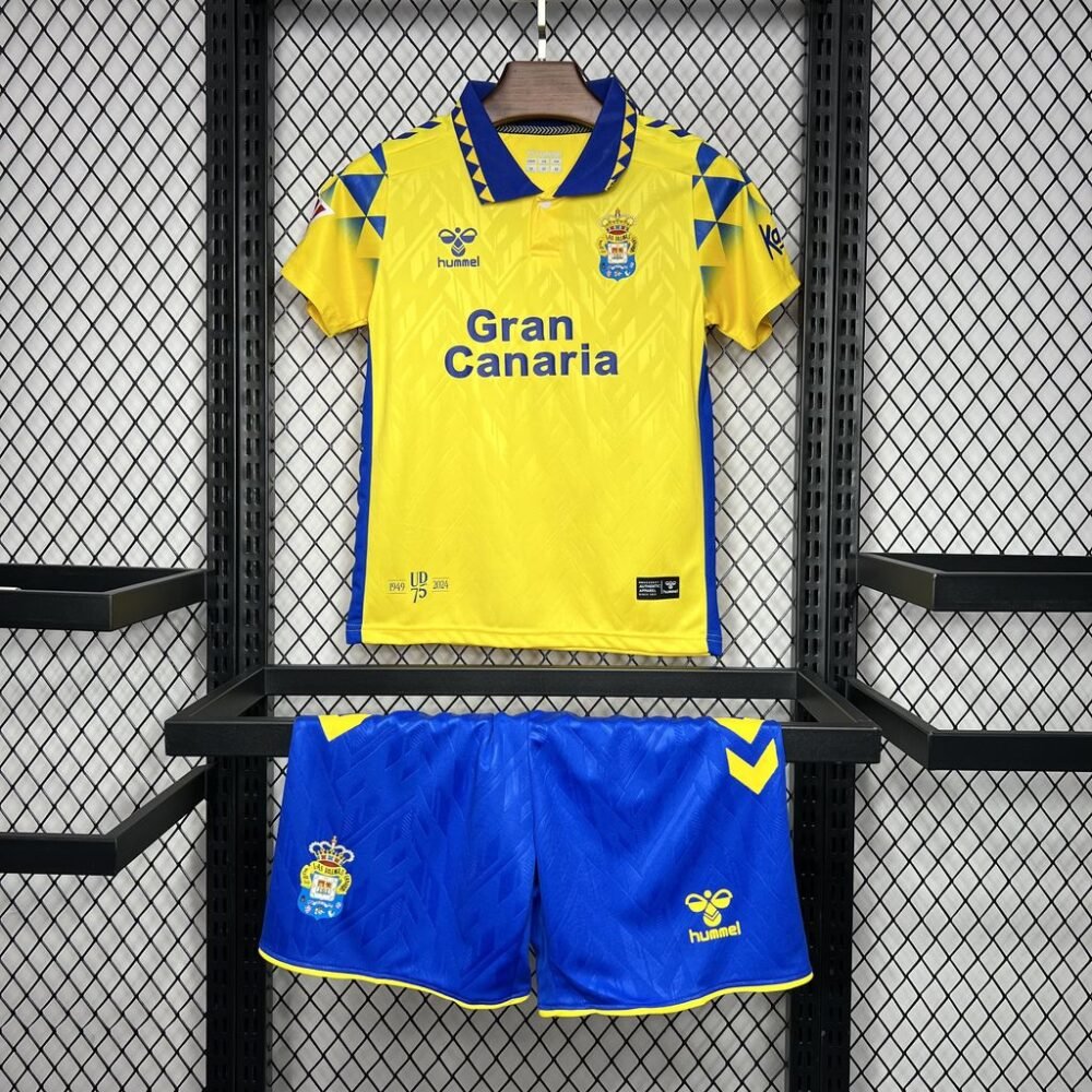 2024/2025 Las Palmas Home Football Shirt Kids Size-NO.11 Ball