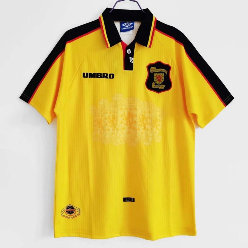 1996/1998 Retro Scotland Away FootballShirt 1:1 Thai Quality