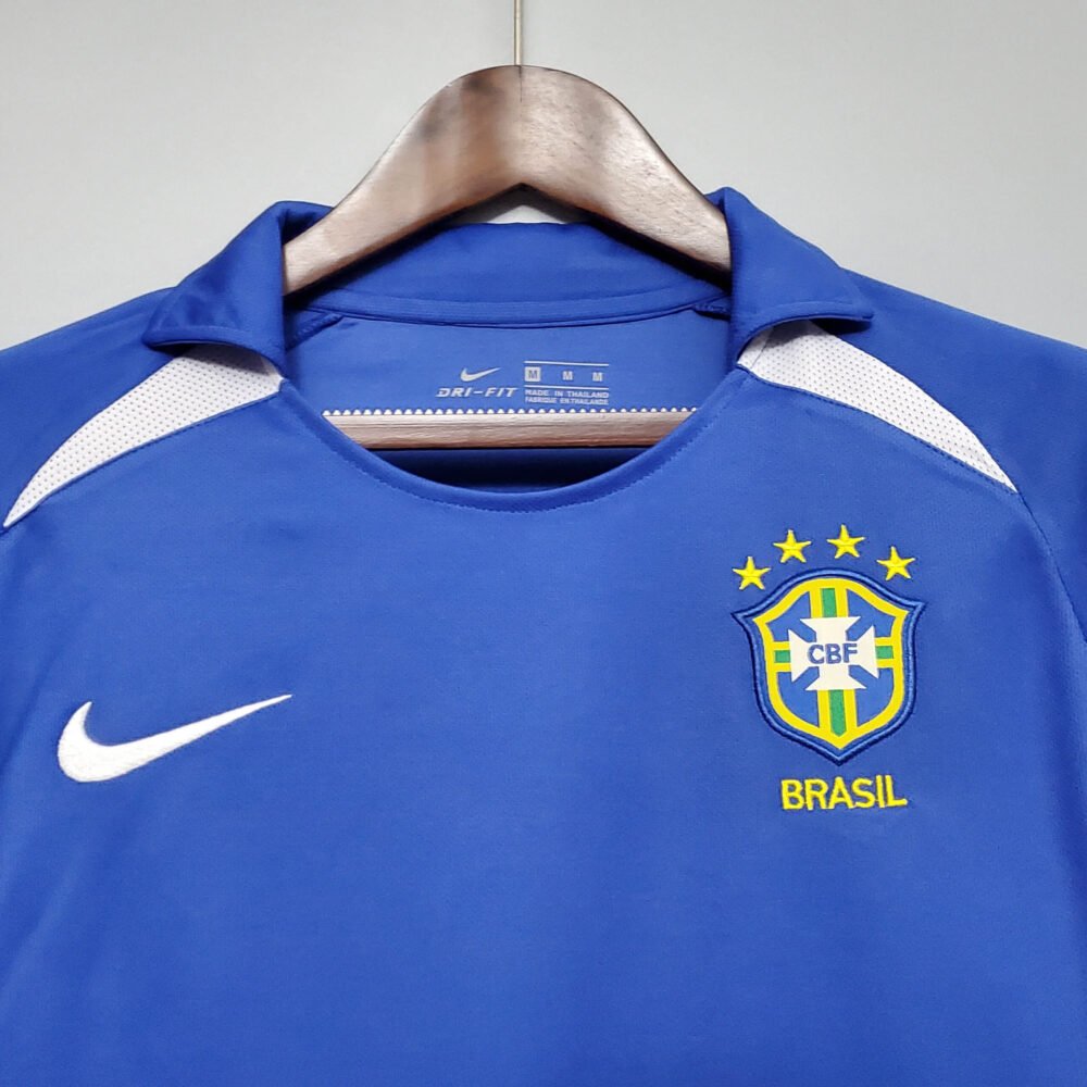 2002 Retro Brazil Away Football Shirt-NO.11 Ball