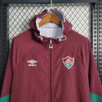 2023/2024 Fluminense Windbreaker Deep Red Football Shirt-NO.11 Ball