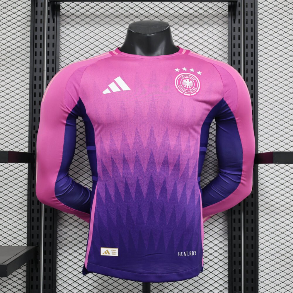2024 Player Version Long Sleeve Germany Away Football Shirt-NO.11 Ball