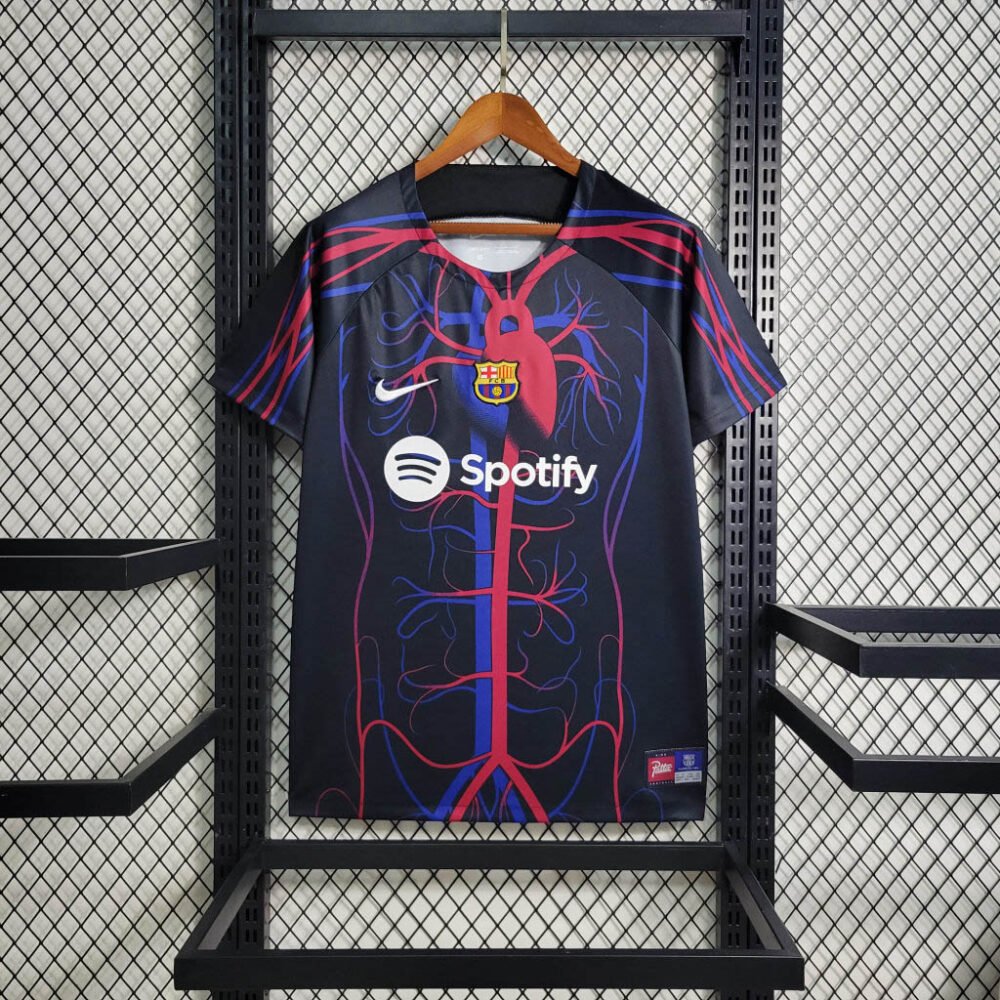 2023/2024 Barcelona Special Edition Football Shirt-NO.11 Ball