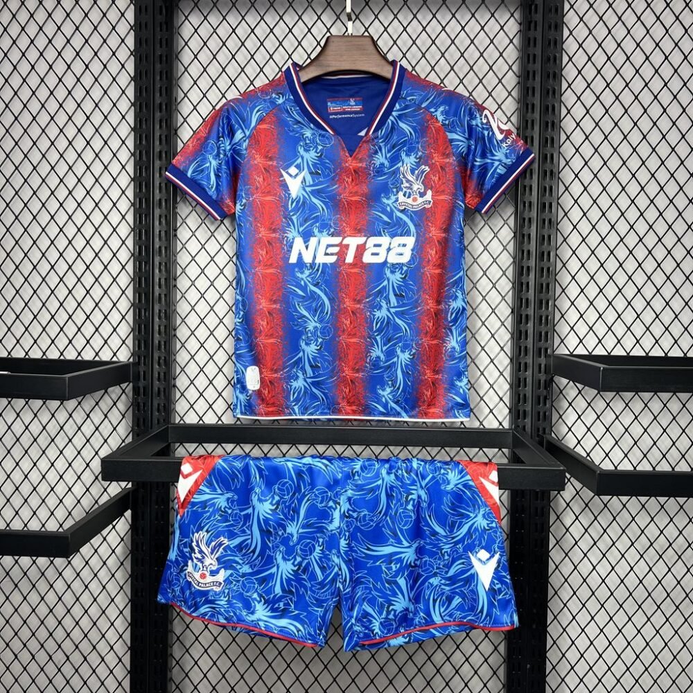 2024/2025 Crystal Palace Home Football Shirt Kids Size-NO.11 Ball