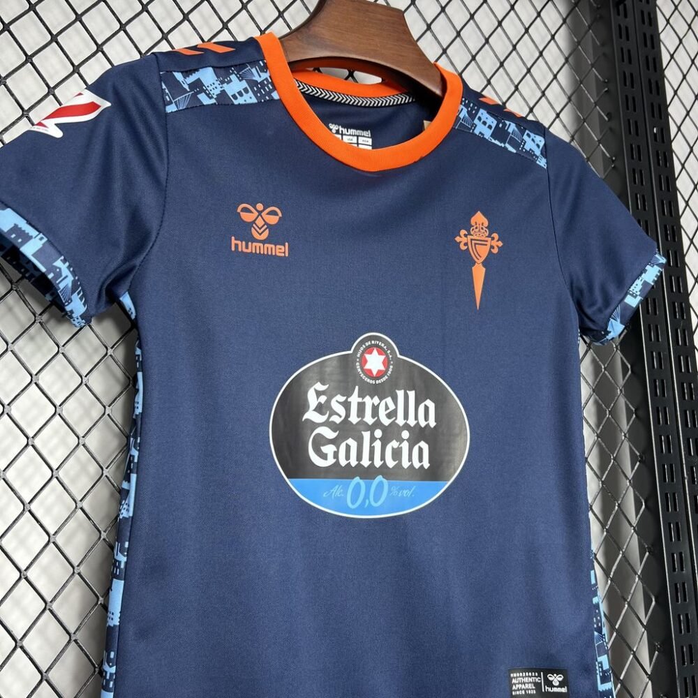 2024/2025 Celta Vigo Away Football Shirt Kids Size-NO.11 Ball